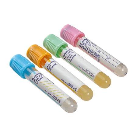 BD Vacutainer Blood Collection Chemistry Tubes
